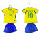 8494 Детски футболен комплект Brazil NEYMAR 10