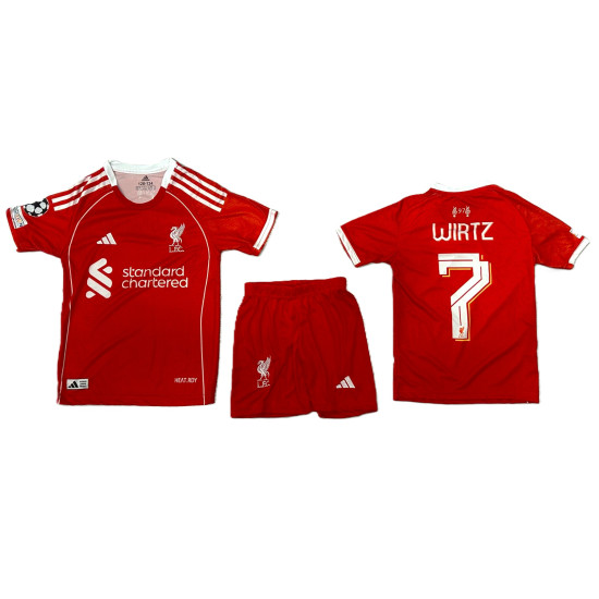 8469 Детски футболен екип Liverpool Wirtz #7