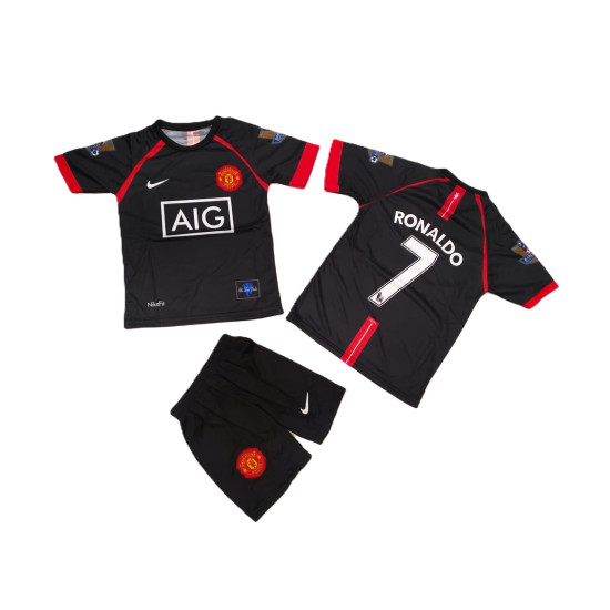 8455 Детски футболен комлект тениска + къси гащи Manchester United Ronaldo 7