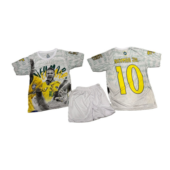 8451 Детски футболен комплект Brazil NEYMAR 10