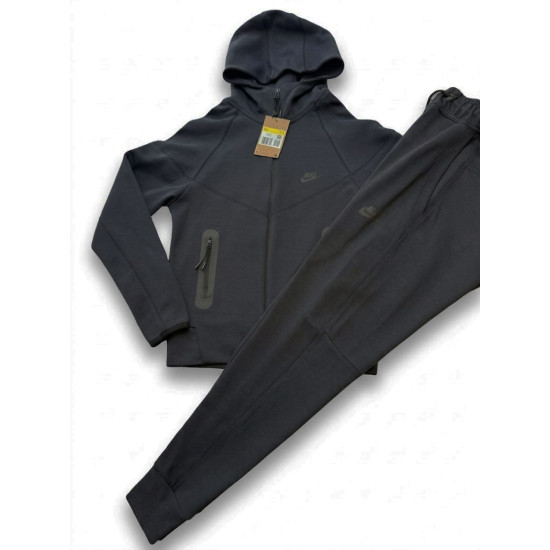8508 Детски екип Tech Fleece черно нов модел