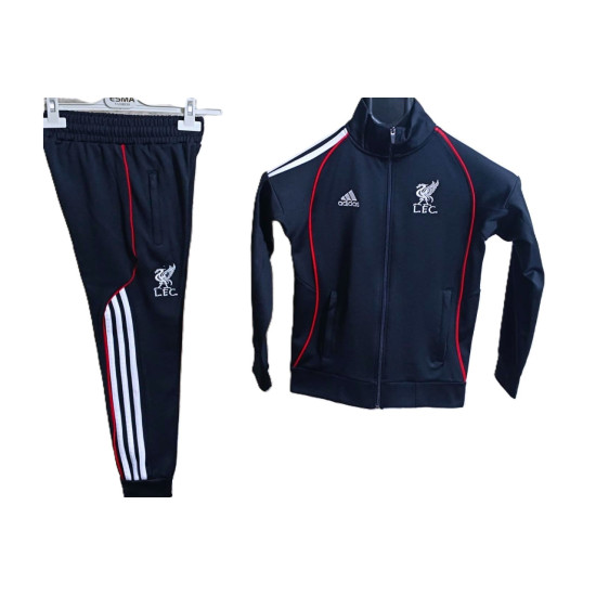 8440 Детски футболен екип Liverpool F.C.  черно бяло и червено