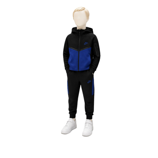 8512 Детски екип Tech Fleece черно син