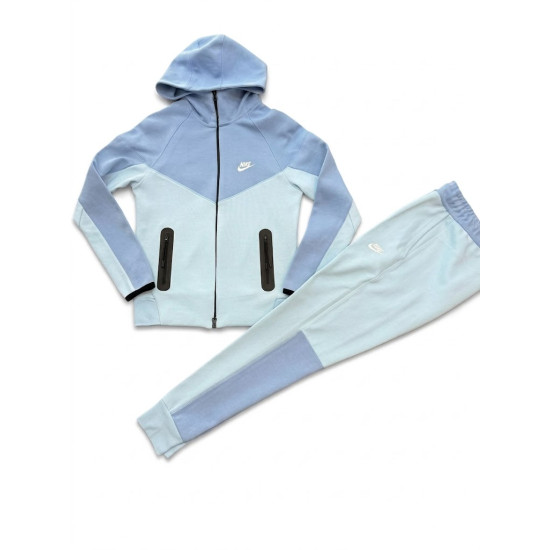 8510 Детски екип Tech Fleece синьо