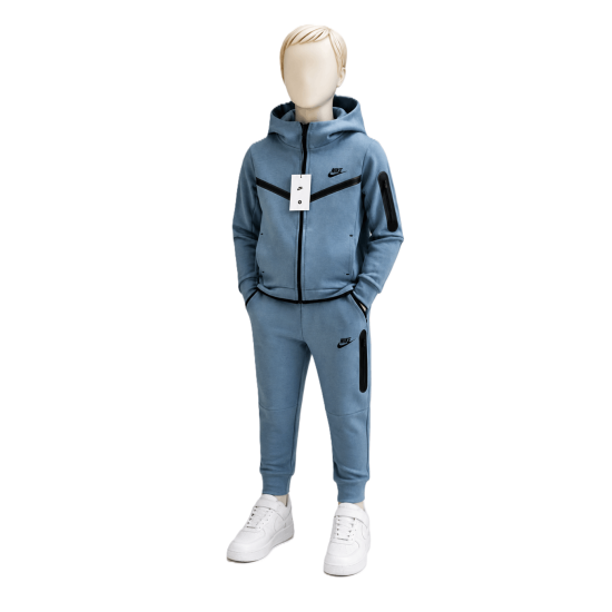 8511 Детски екип Tech Fleece син