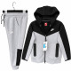 8523 Детски екип Tech Fleece сиво черно