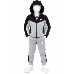 8523 Детски екип Tech Fleece сиво черно
