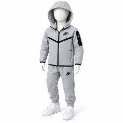 8525 Детски екип Tech Fleece светло сиво