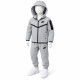 8525 Детски екип Tech Fleece светло сиво