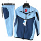 8527 Детски екип Tech Fleece светло синьо тъмно синьо