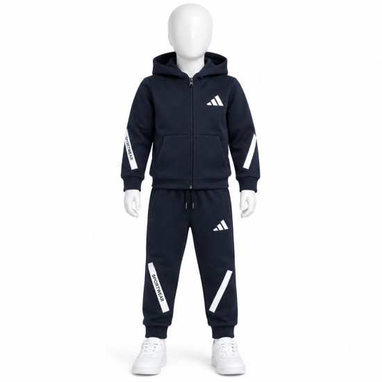 8520 Детски екип Adi Sportswear тъмно син