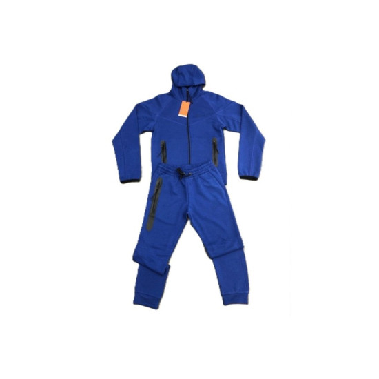 8343 Детски екип Tech Fleece син