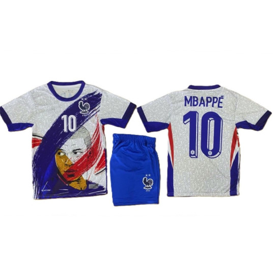 8302 Детски футболен комплект France MBAPPE 10