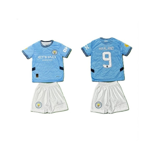 8323 Детски футболен комплект Mancherster City HAALAND 9