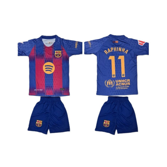 8380 Детски футболен комплект Barcelona RAPHINHA 11