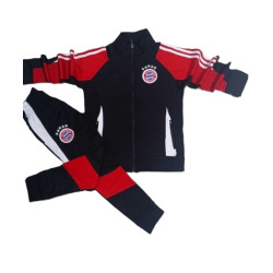 8337  Детски футболен екип Bayern Munchen червено с черно