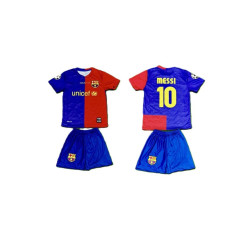 8373 Ретро детски футболен комплект Barcelona MESSI 10