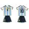 8488 Детски футболен комплект Argentina MESSI 10
