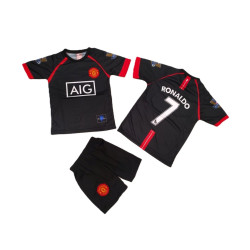 8455 Детски футболен комлект тениска + къси гащи Manchester United Ronaldo 7