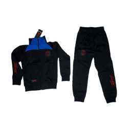 7742 Детски футболен екип Paris Saint Germain черно синьо и червено