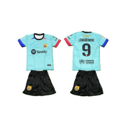 8036 Детски футболен комплект Barcelona LEWANDOWSKI 9