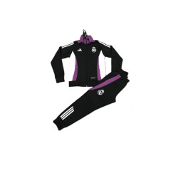 8348 Детски футболен екип Real Madrid черно бяло и лилаво