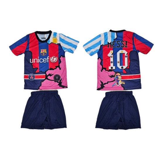 8384 Юбилеен детски футболен комплект Всички отбори на MESSI 10