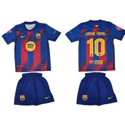 8395 Детски футболен комплект Barcelona LAMINE YAMAL 10
