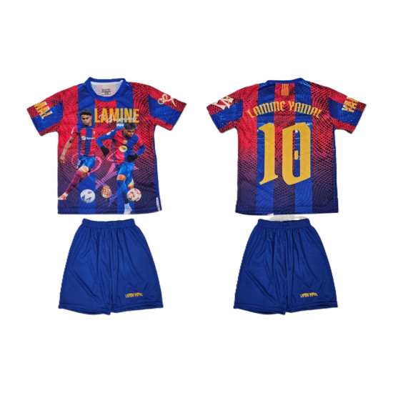 8398 Детски футболен комплект Barcelona LAMINE YAMAL 10