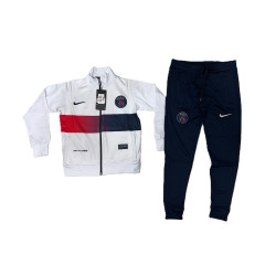 8150Детски футболен екип Paris Saint Germain бяло тъмно синьо и червено