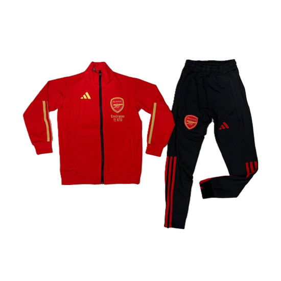 8151 Детски футболен екип Arsenal червено черно