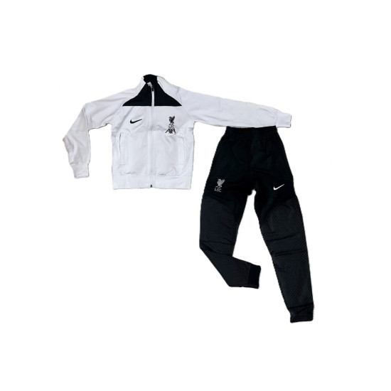 8108 Детски футболен екип Liverpool F.C. бяло черно