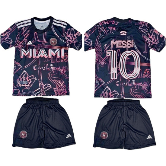 8375 Ретро детски футболен комплект Barcelona MESSI 10