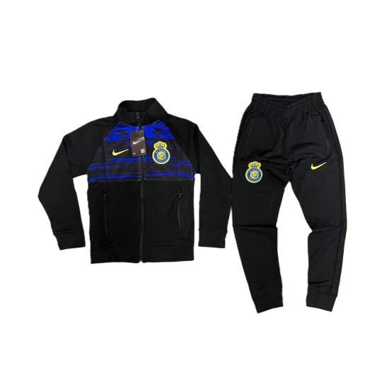 8259 Детски футболен екип AL NASSR черно жълто