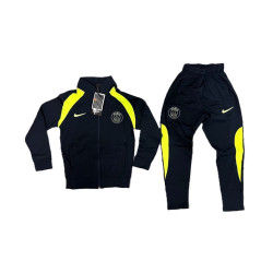 8265 Детски футболен екип Paris Saint Germain тъмно син електриково зелено