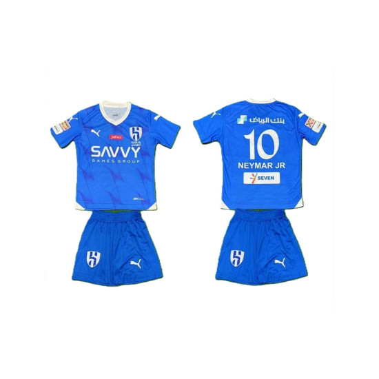 8100 Детски футболен комплект AL HILAL NEYMAR 10