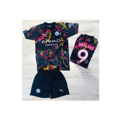 8051 Детски футболен комплект Mancherster City HAALAND 9