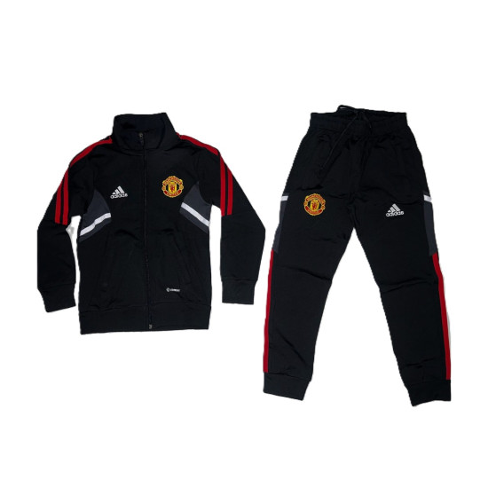 7748 Детски футболен екип Manchester United черно червено