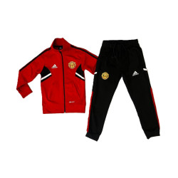 7737 Детски футболен екип Manchester United червено с черно